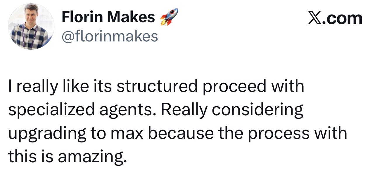 Customer testimonial from Discord